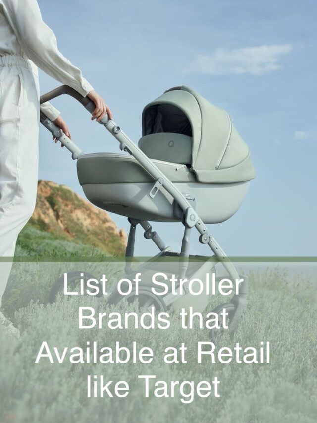 List of stroller brands that available at retailers like Target
